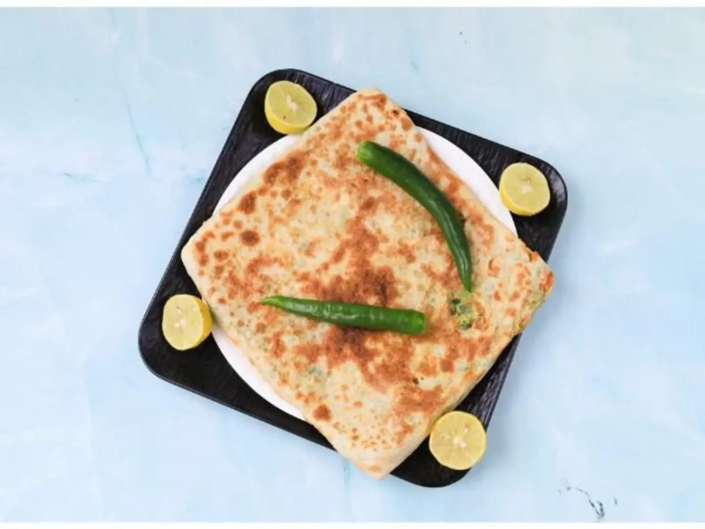 Salty Muttabaq With Local Meat