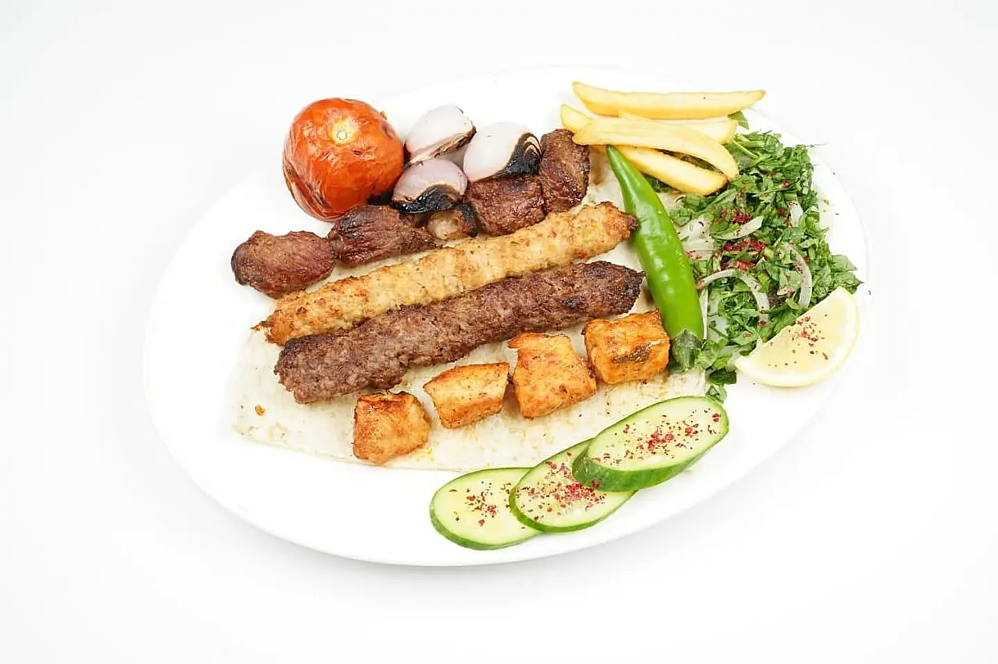 Mixed Grilled People