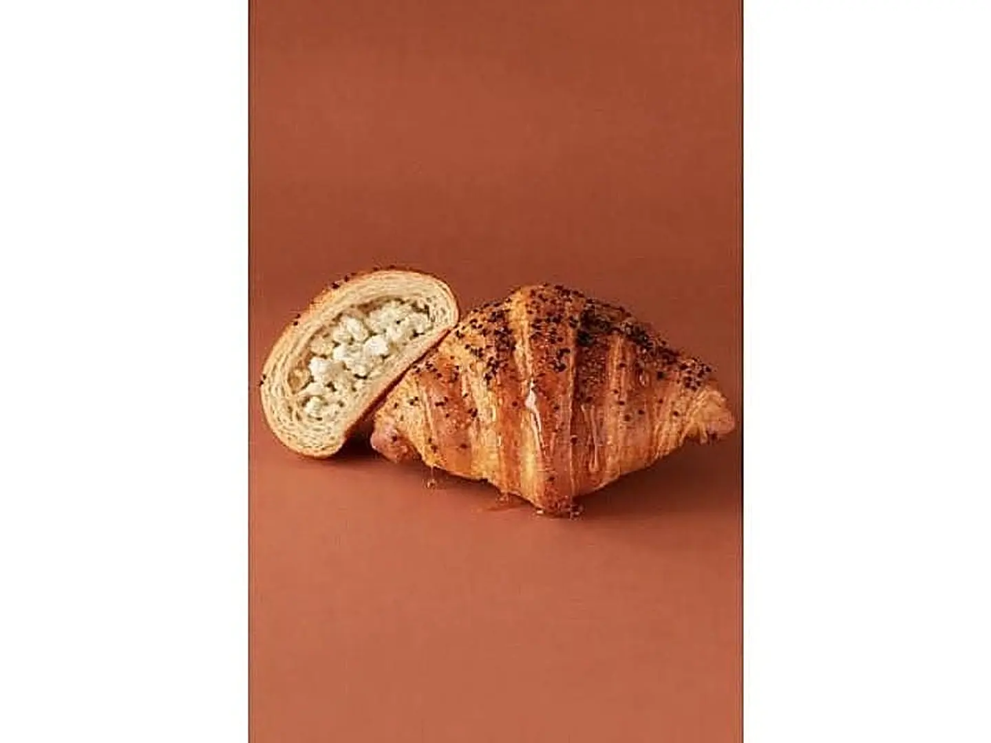 Feta Croissant With Honey