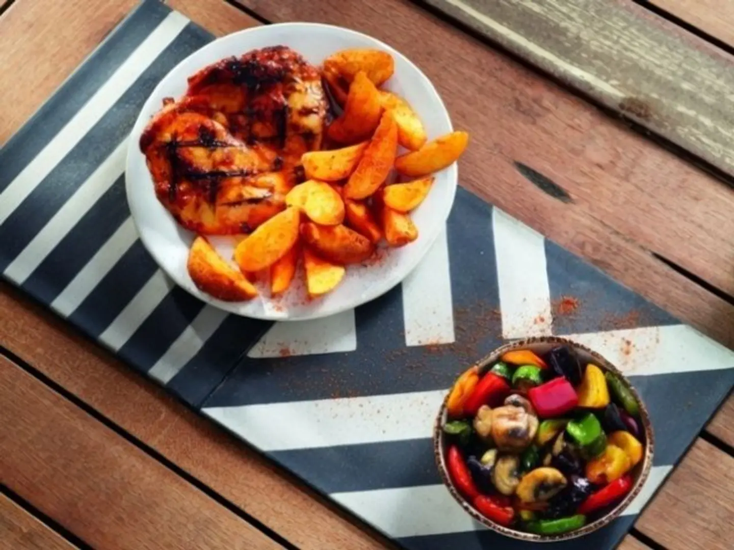 Chicken Butterfly With 1 Regular Sides