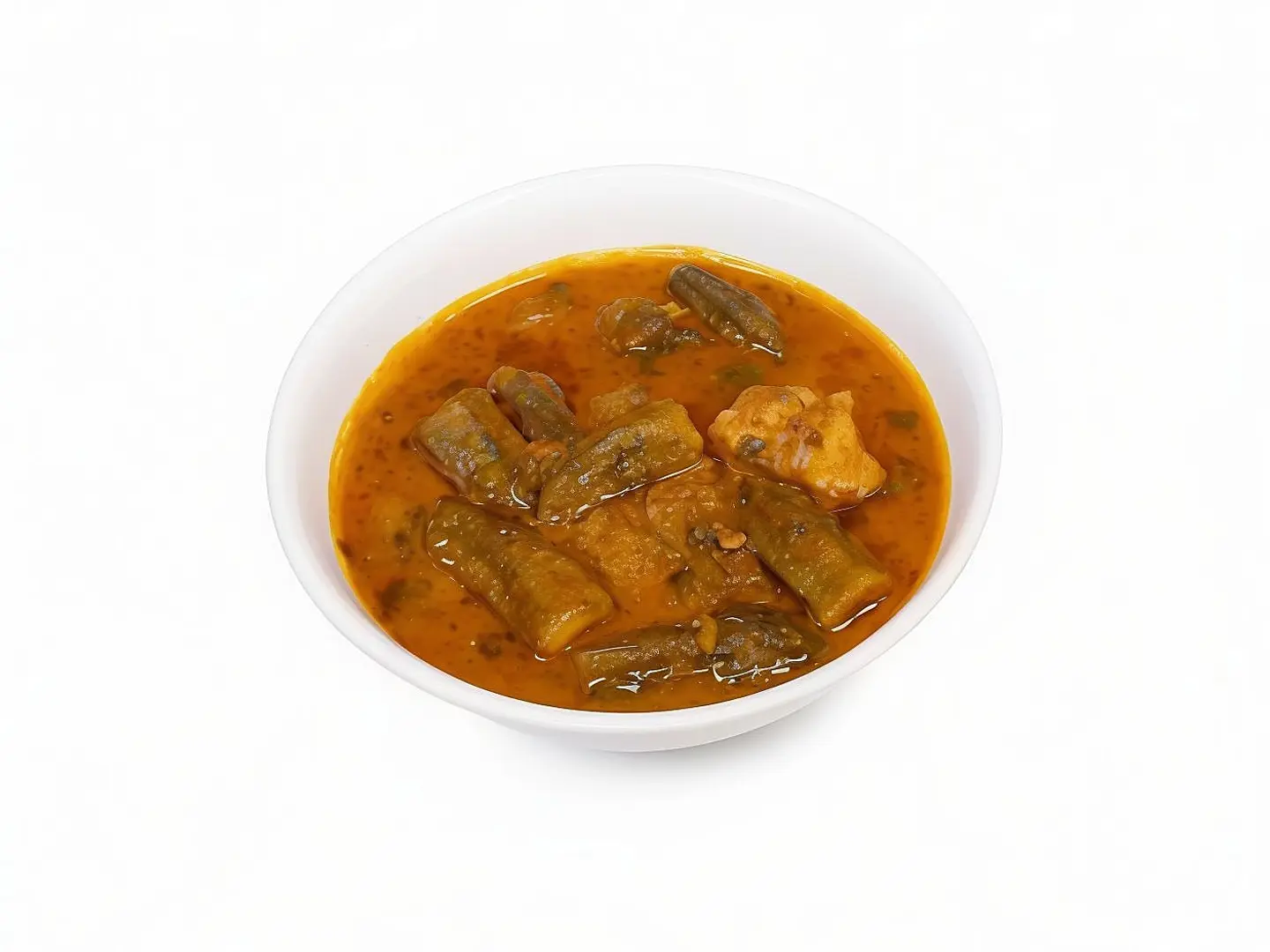 إدام بامية بالدجاج