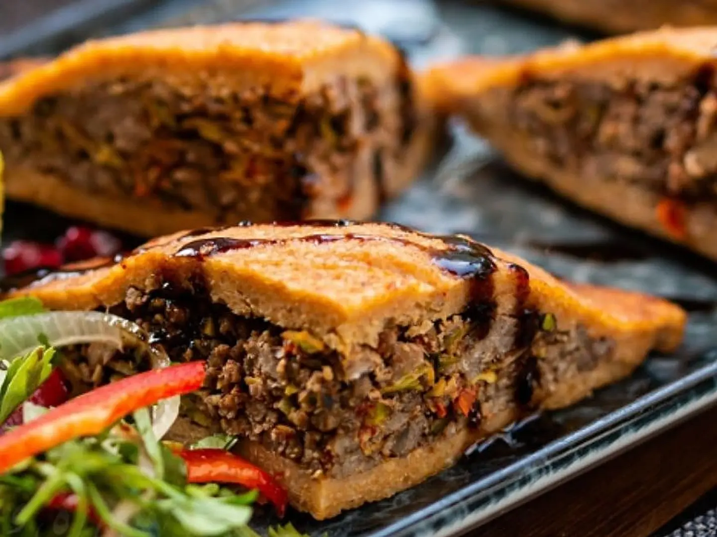 Halabieh Flavored Sajjeh Kibbeh