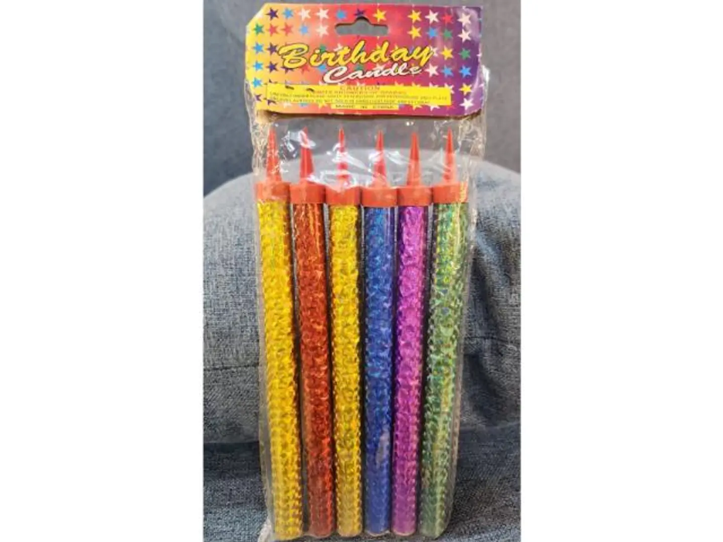 شموع ملونه مقاس كبير