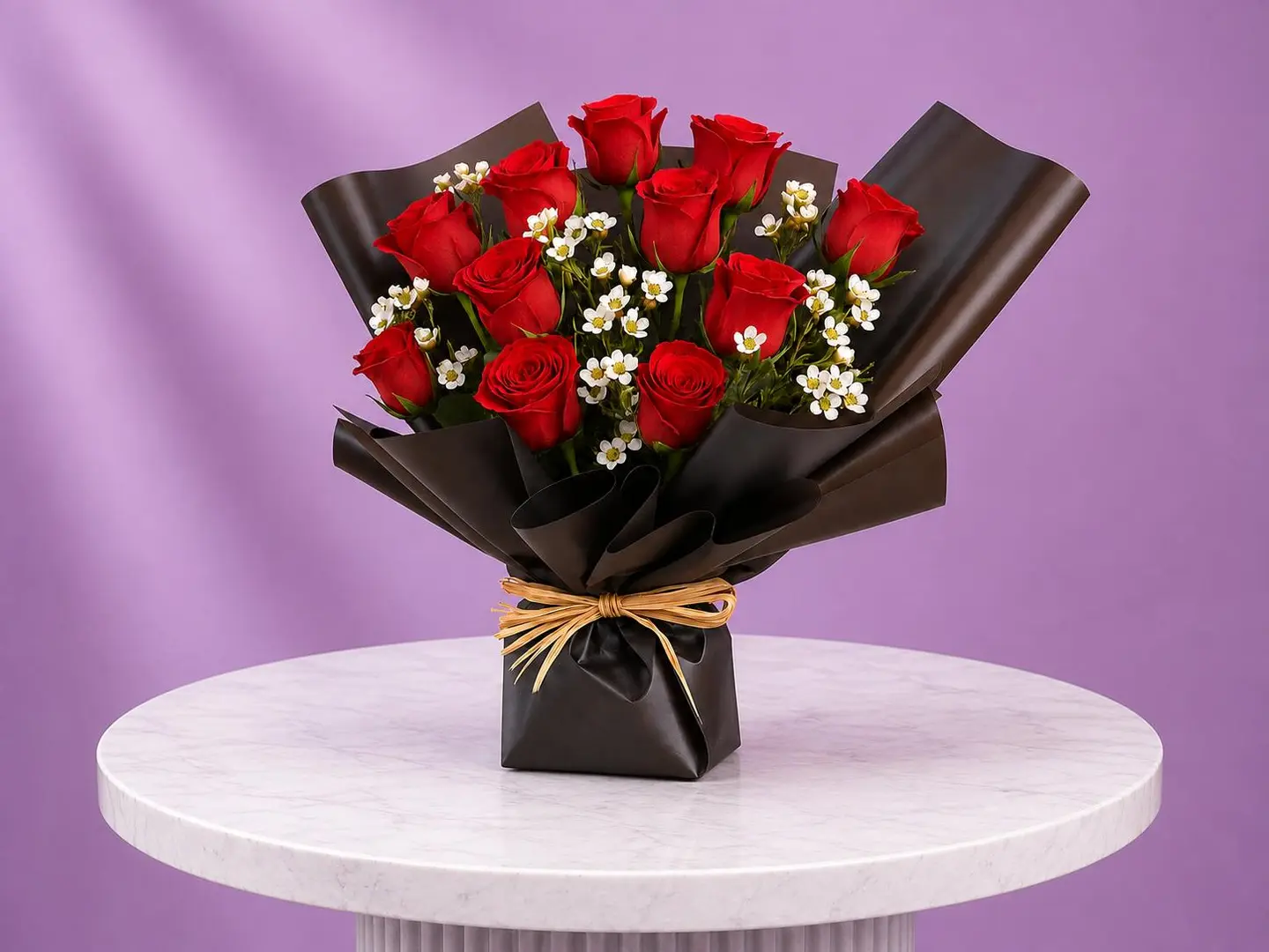 Bouquet Of Roses Royal Red
