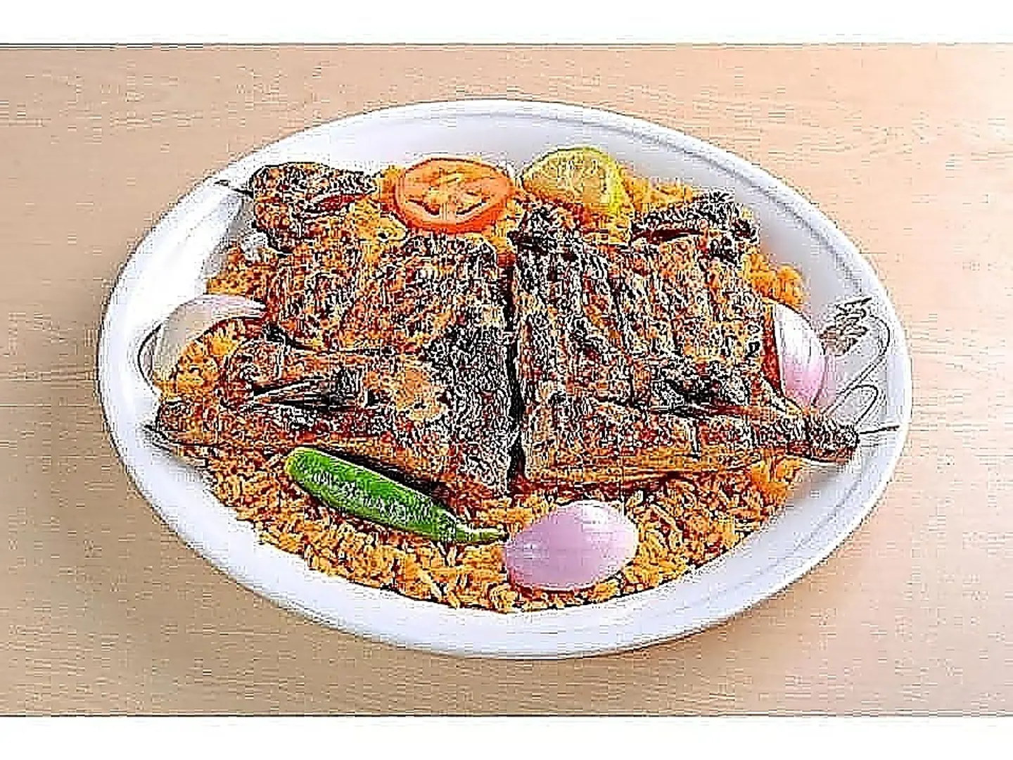 One Charcoal Bukhari Rice