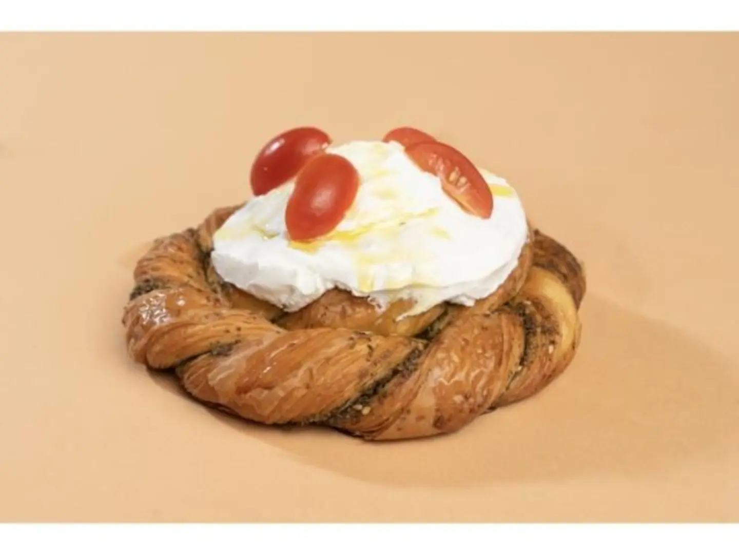 زعتر باللبنة