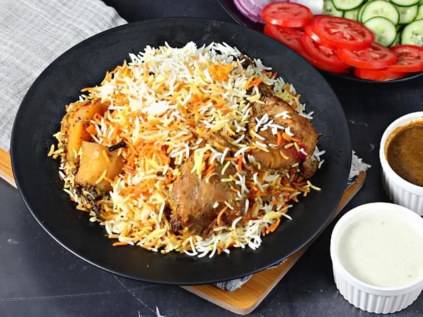 برياني دجاج صغير