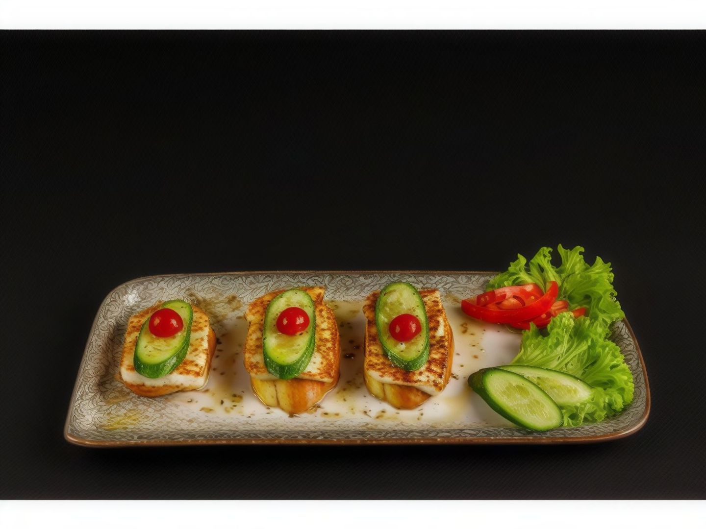Grilled Halloumi Dish
