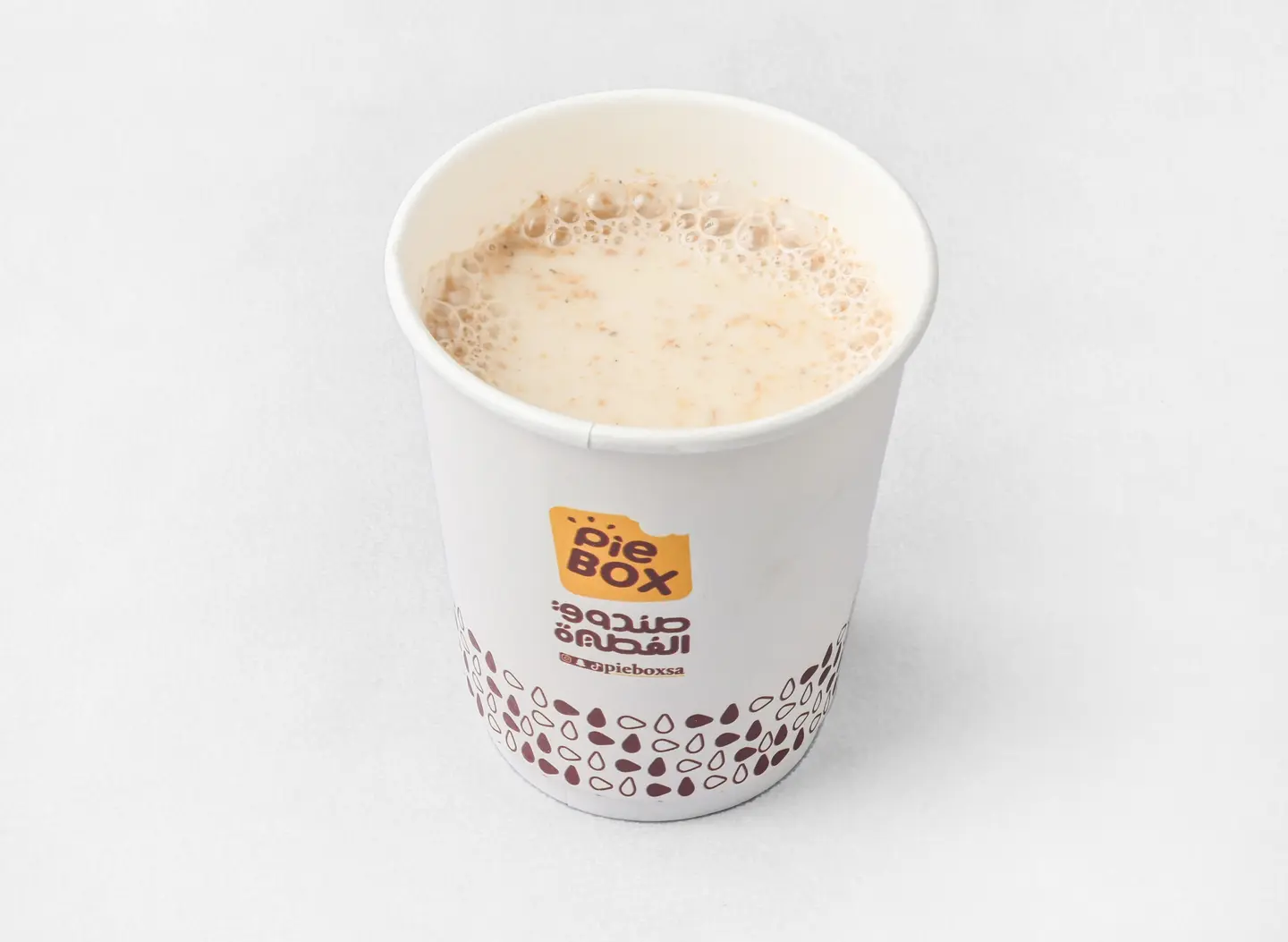 A Cup Of Ginger With  Milk