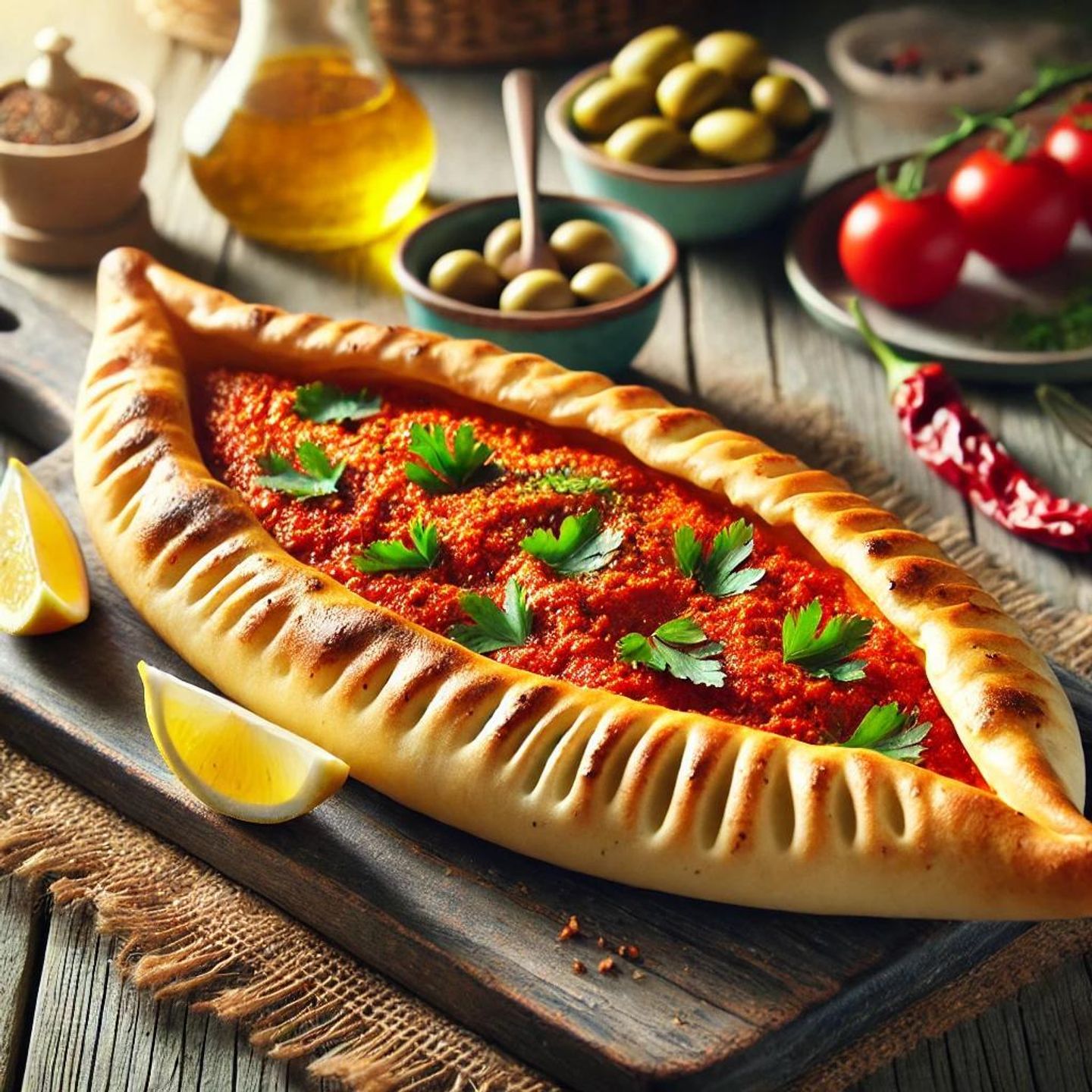 Turkish Plain Muhammara Manakeesh