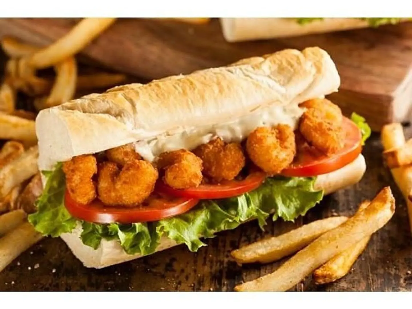 Jumbo Shrimp Sandwich