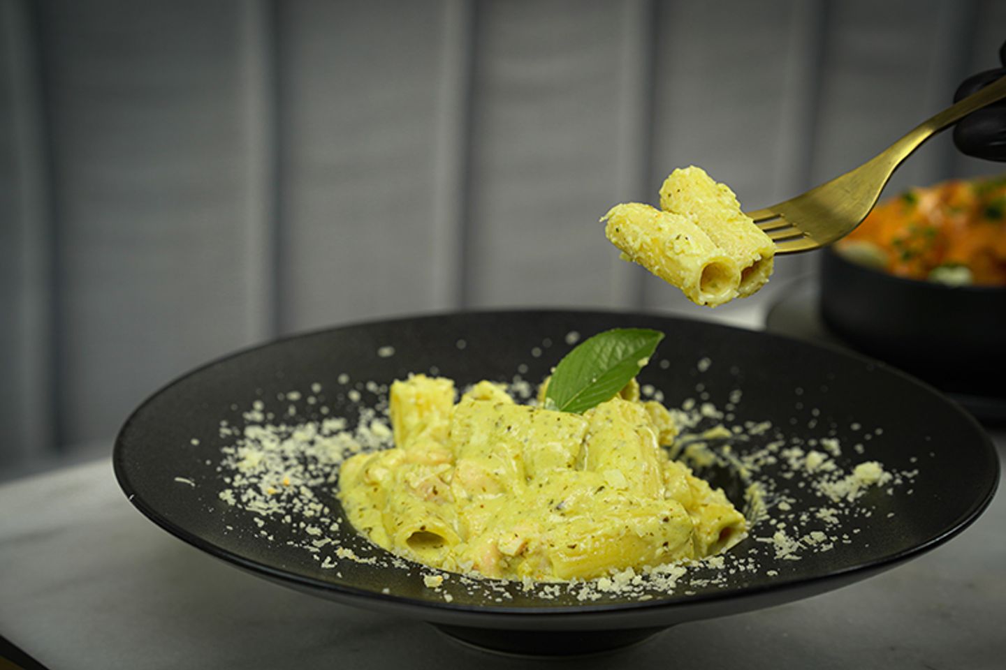 Rigatoni Pesto