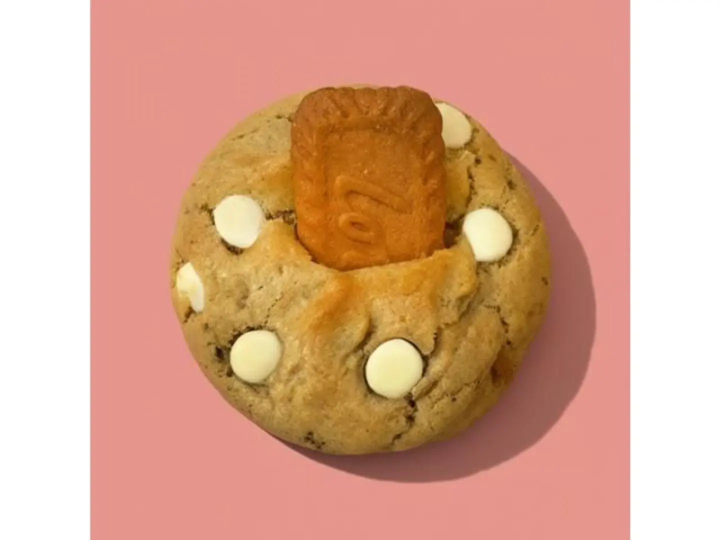 Golden Butter Cookies Filled With Lotus Cream