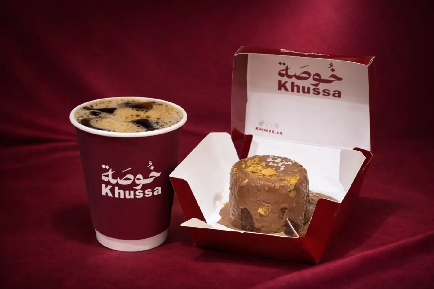 قهوة اليوم و كيكة خوصة