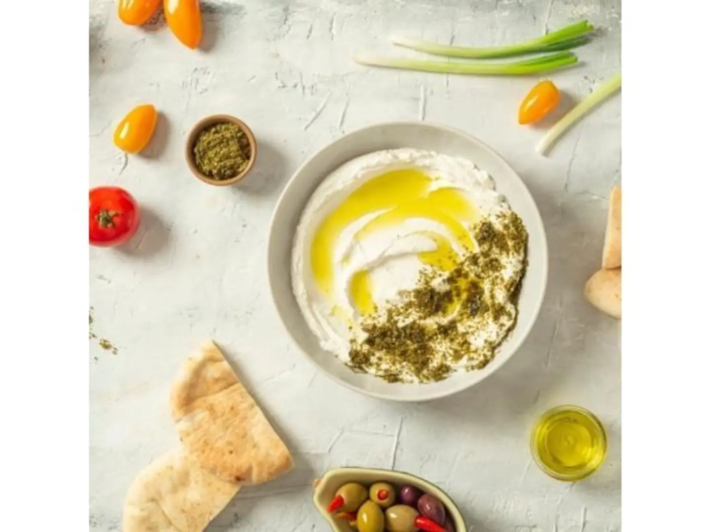 لبنة بالزعتر