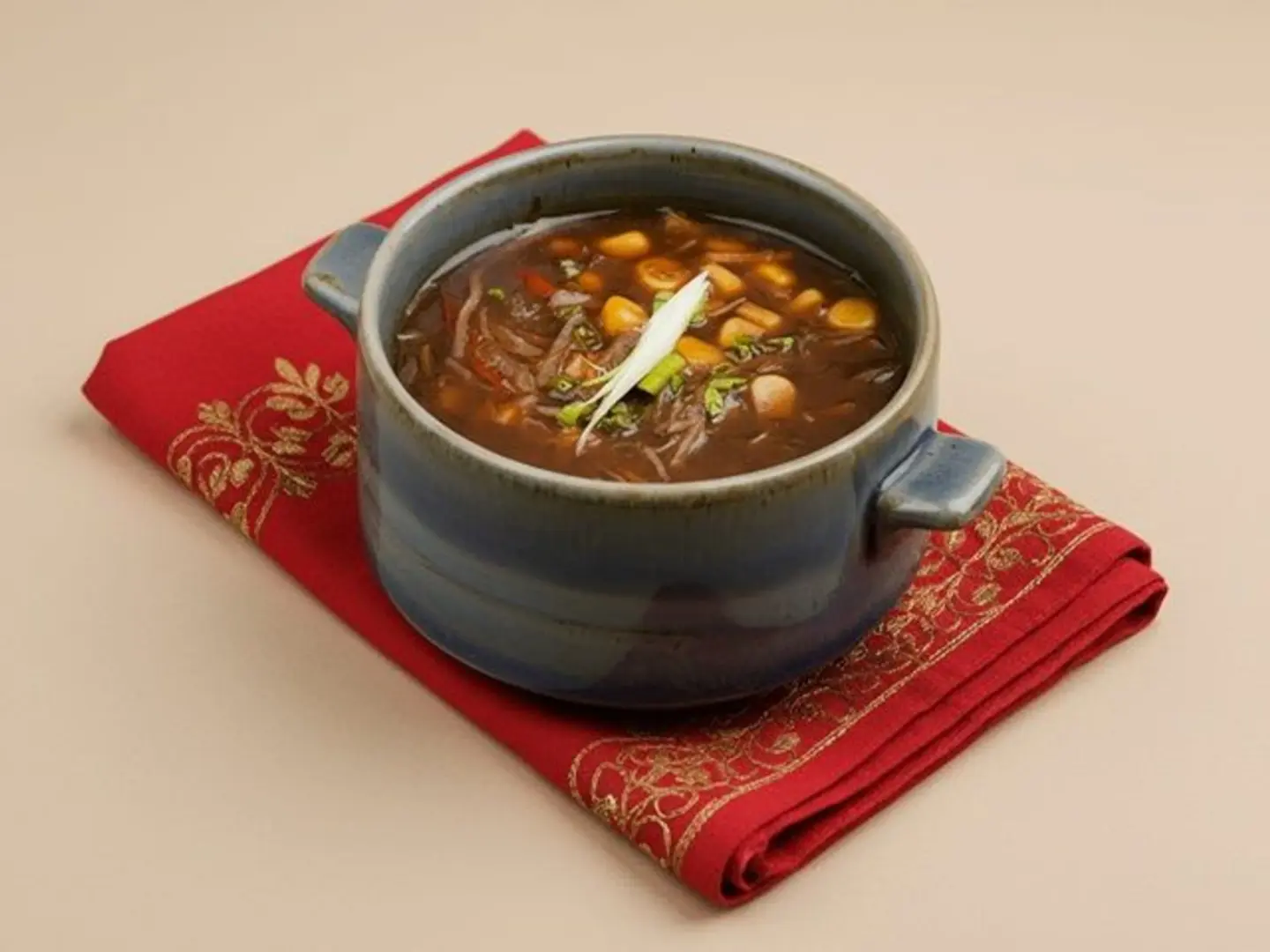 شوربة الحامض الحار دجاج