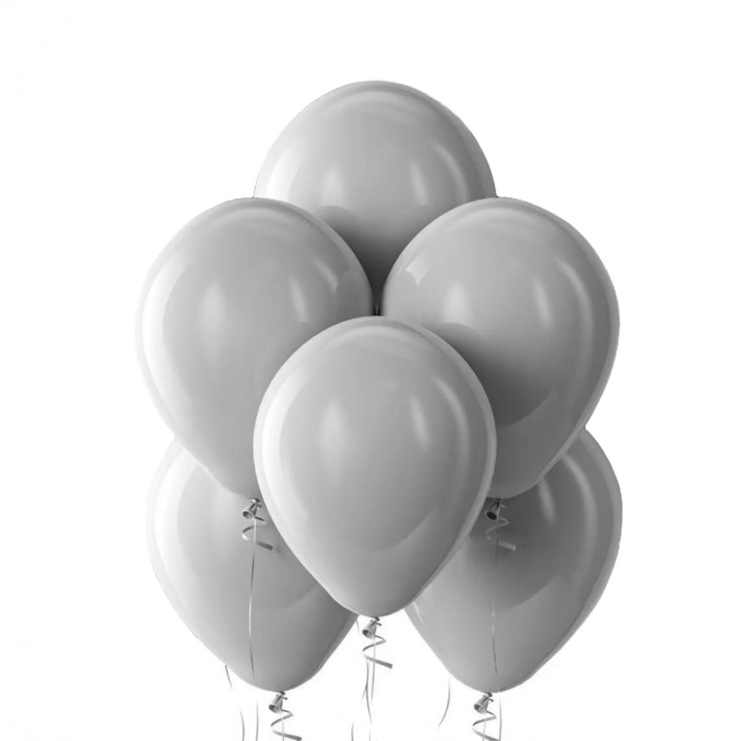 Gray Balloons Bouquet