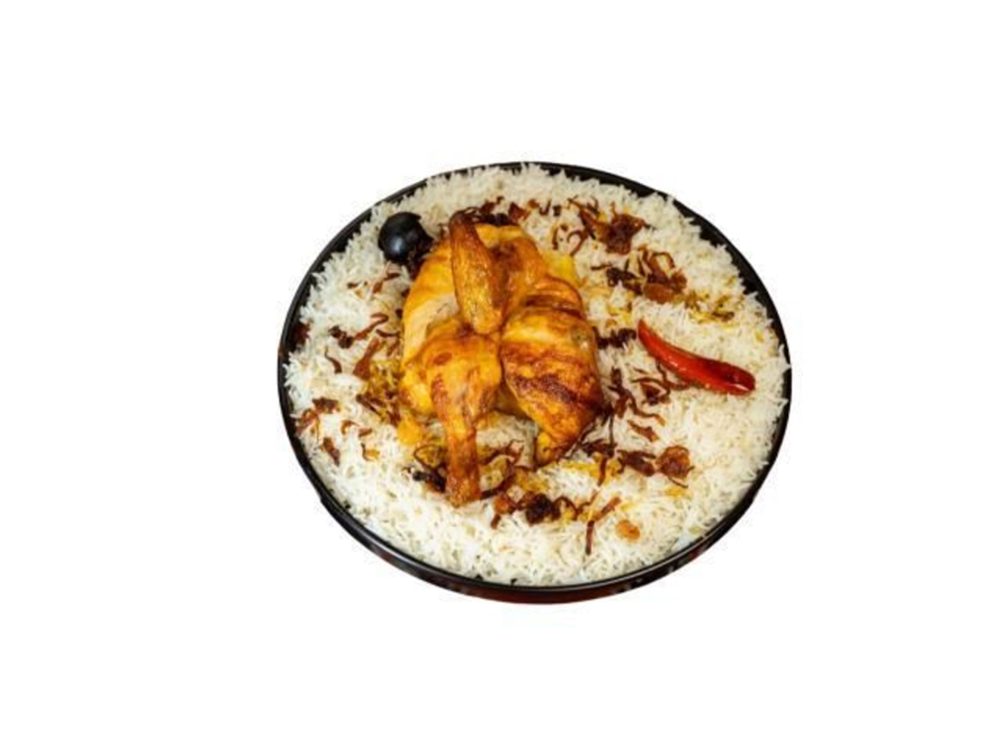 نصف دجاج شواية