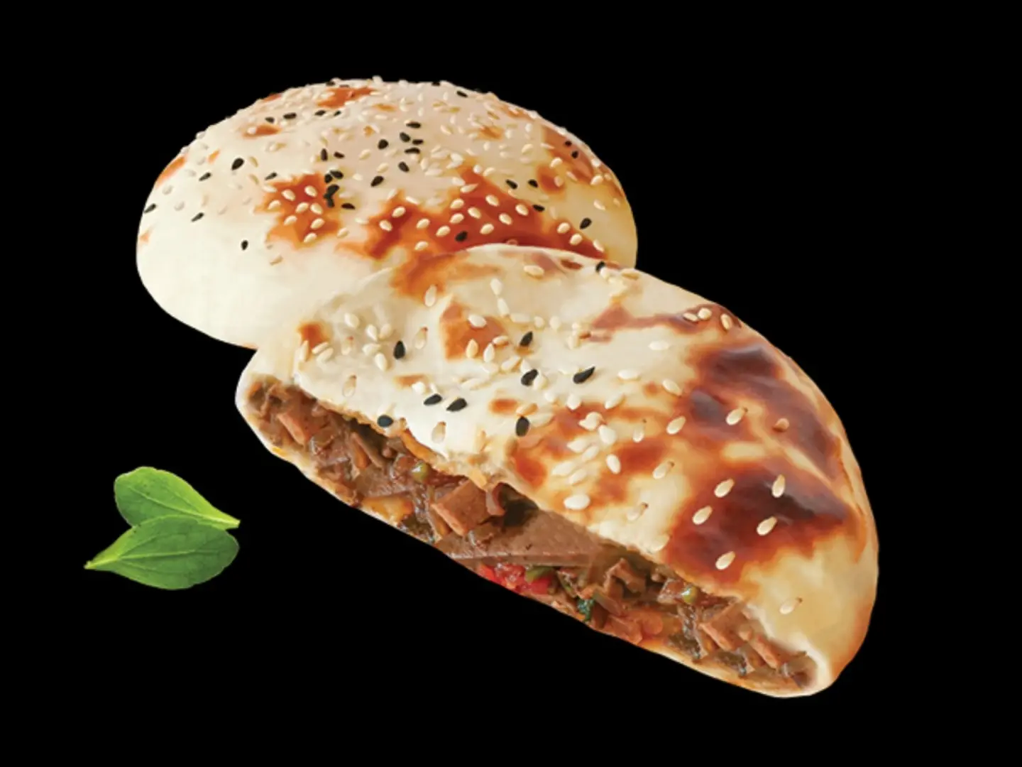 فطيرة ساندوتش الكبدة بالبيستو