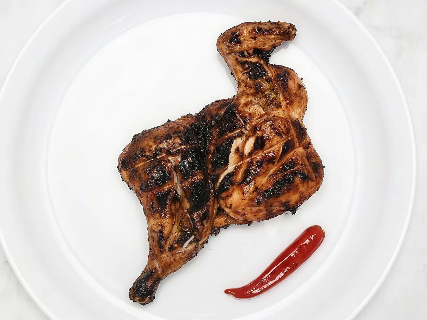 Whole Spicy Plain Charcoal Chicken