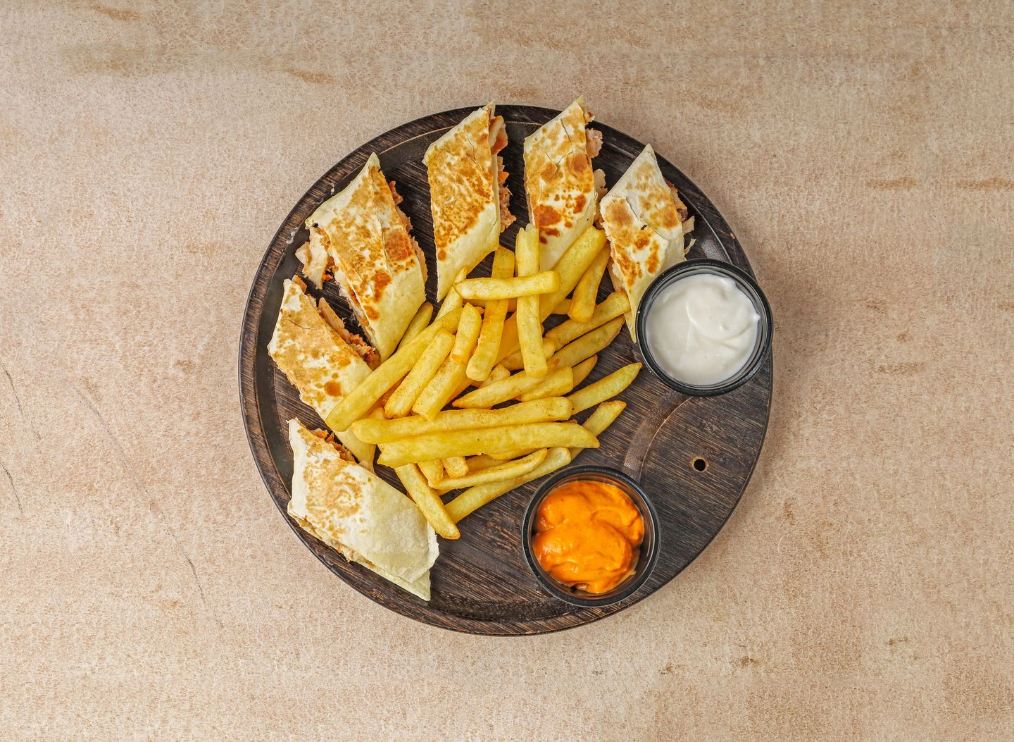 شاورما عربي صاج صغير