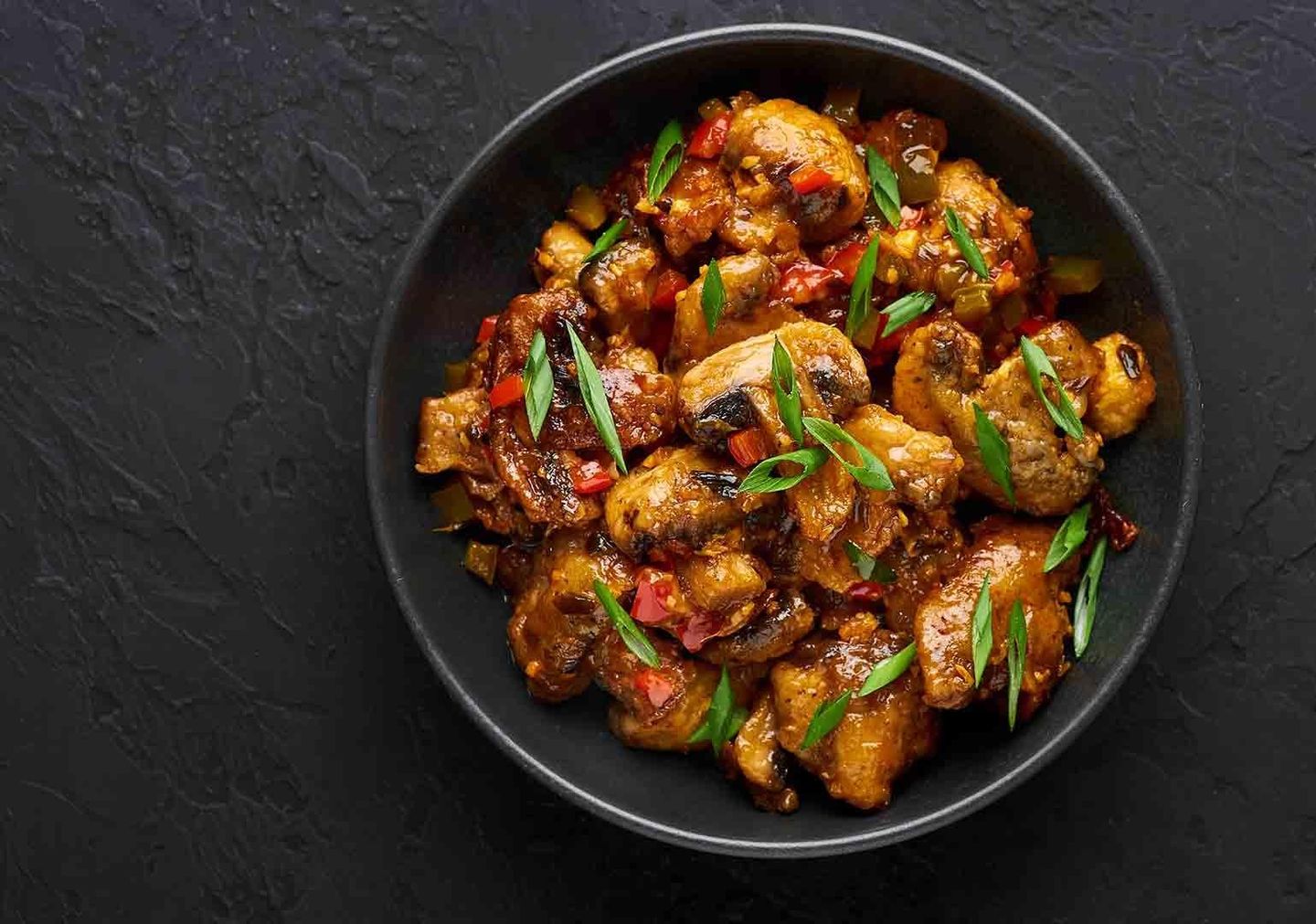 Tawa Mushroom Masala