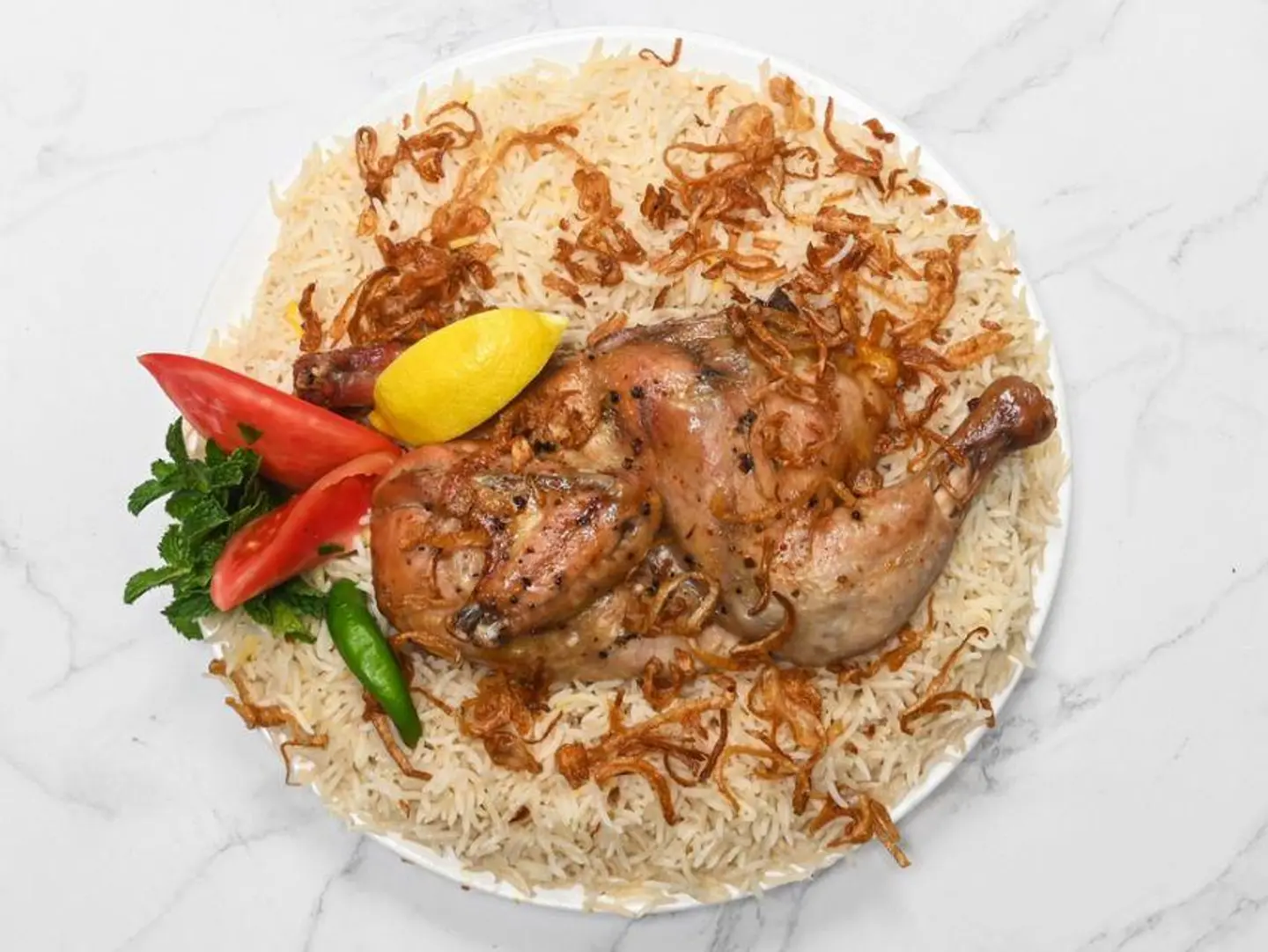 نص حنيذ مع الرز