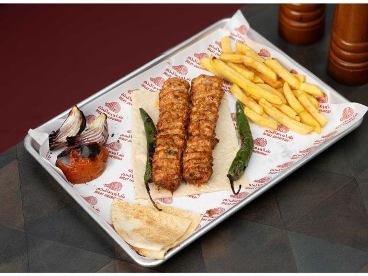 كباب دجاج ٢سيخ