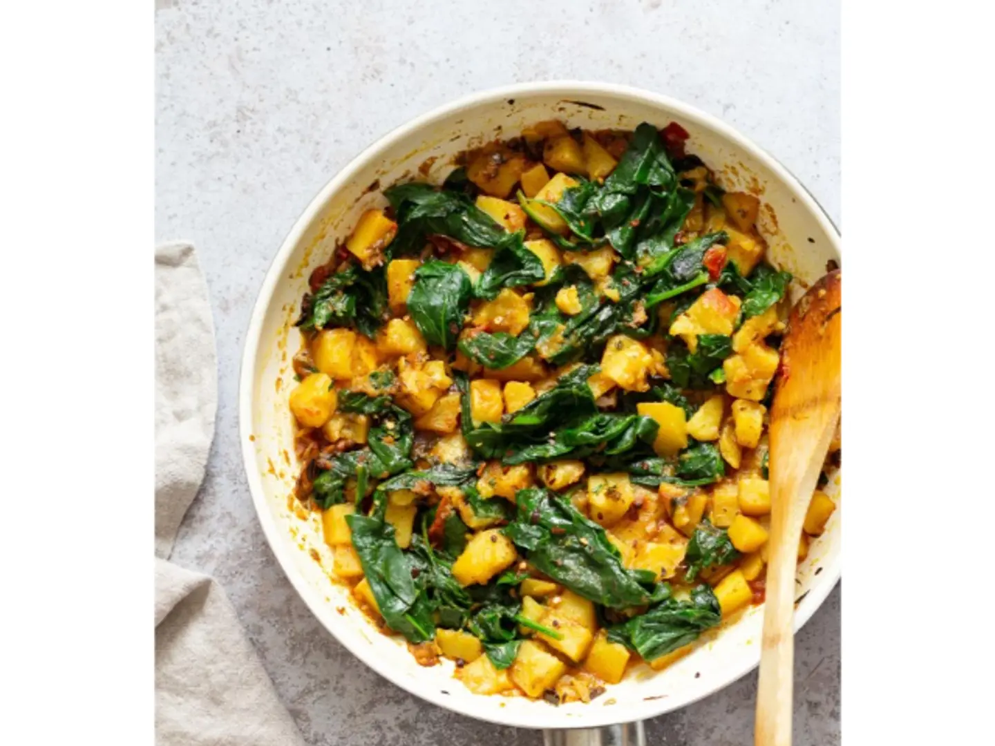 Spinach Potato