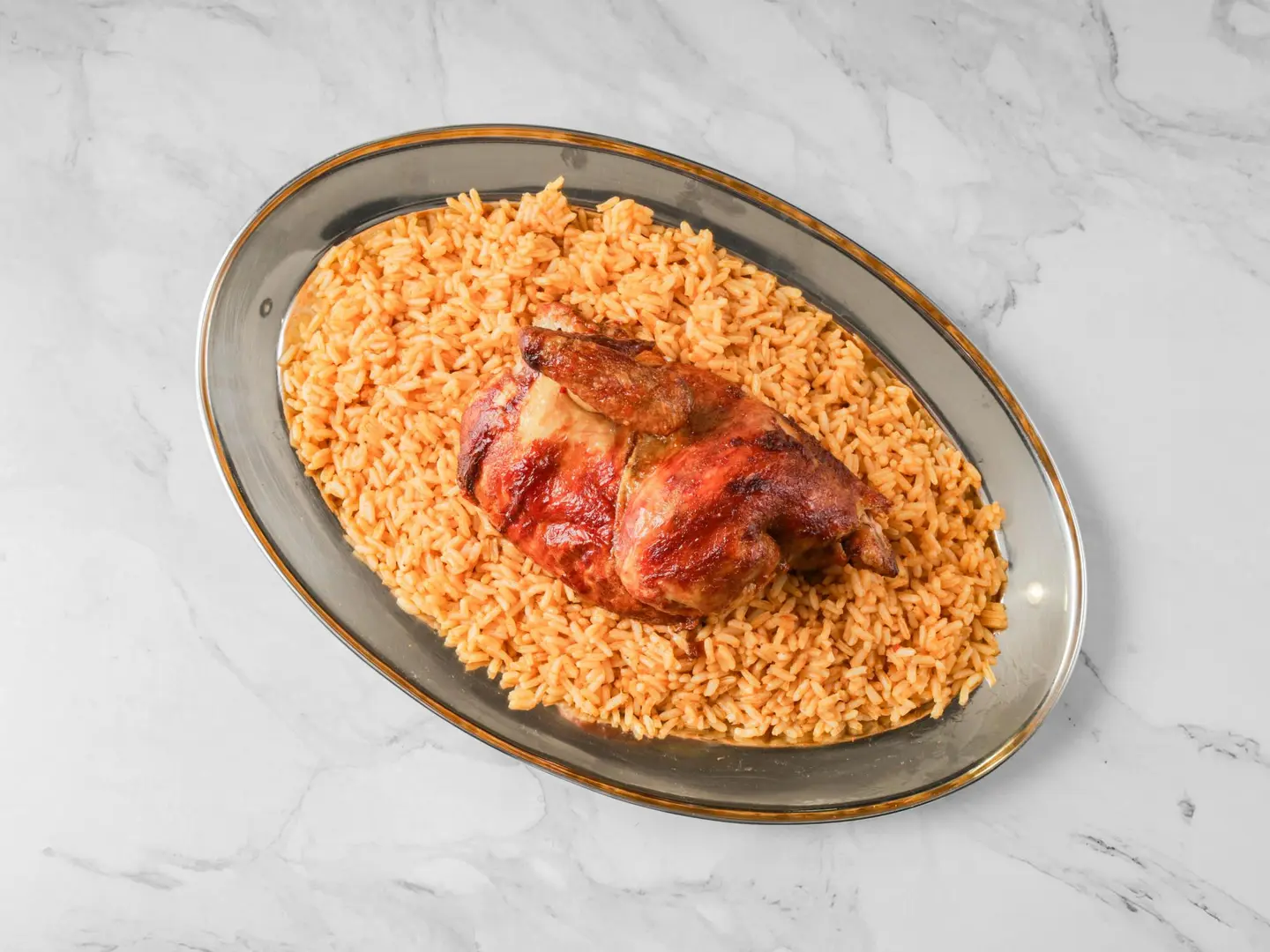 Half Grilled Chicken