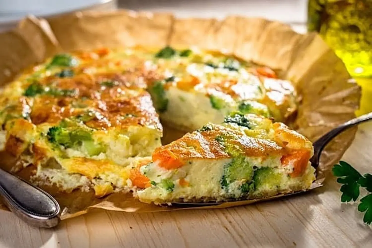 Cheese Pie With Vegetables