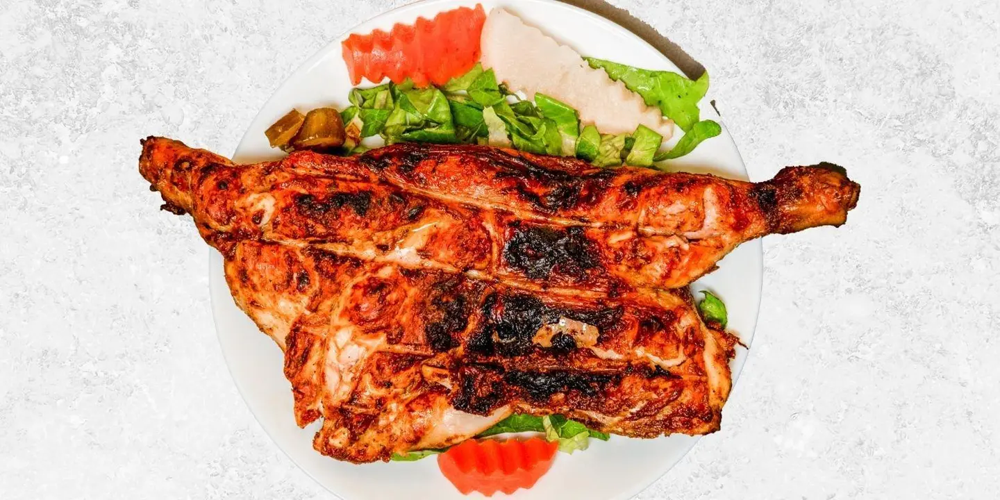 Half Charcoal Chicken