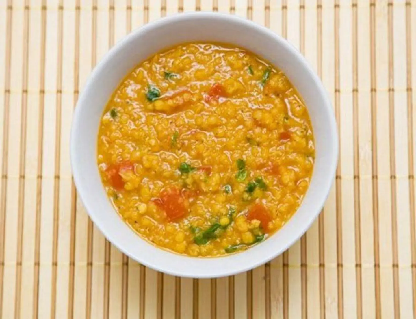 Lentils With Eggs