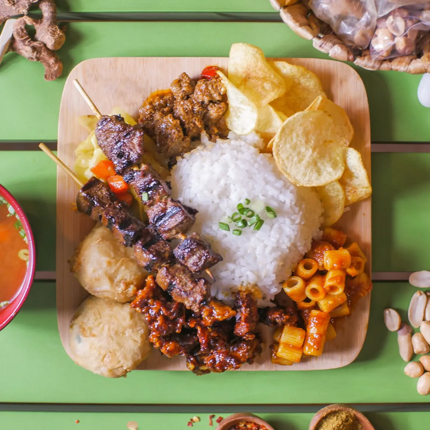 Mixed Platter Beef Satay 2 Person