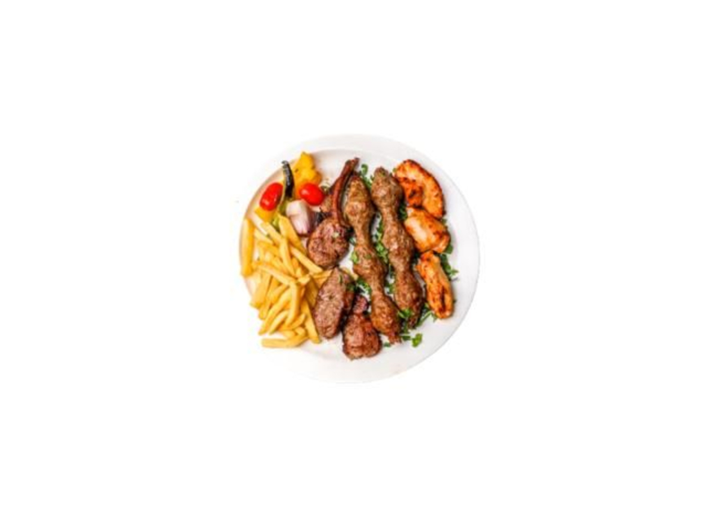 Ribs, Kofta And Shish Tawook