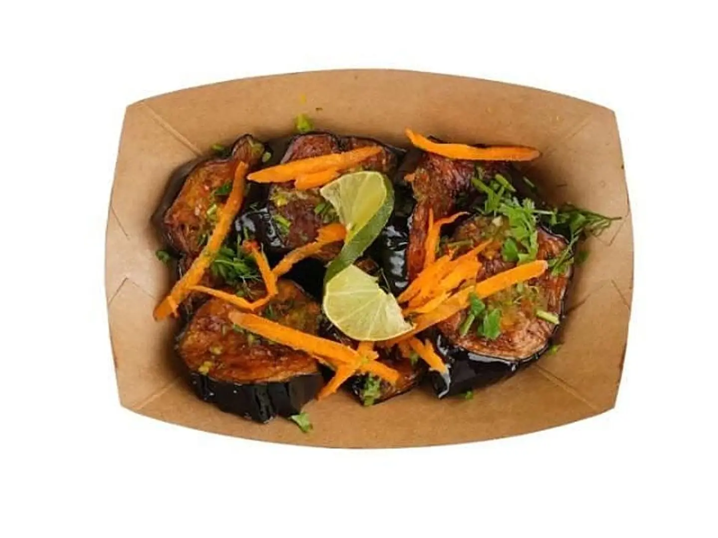 علبة باذنجان مقلي