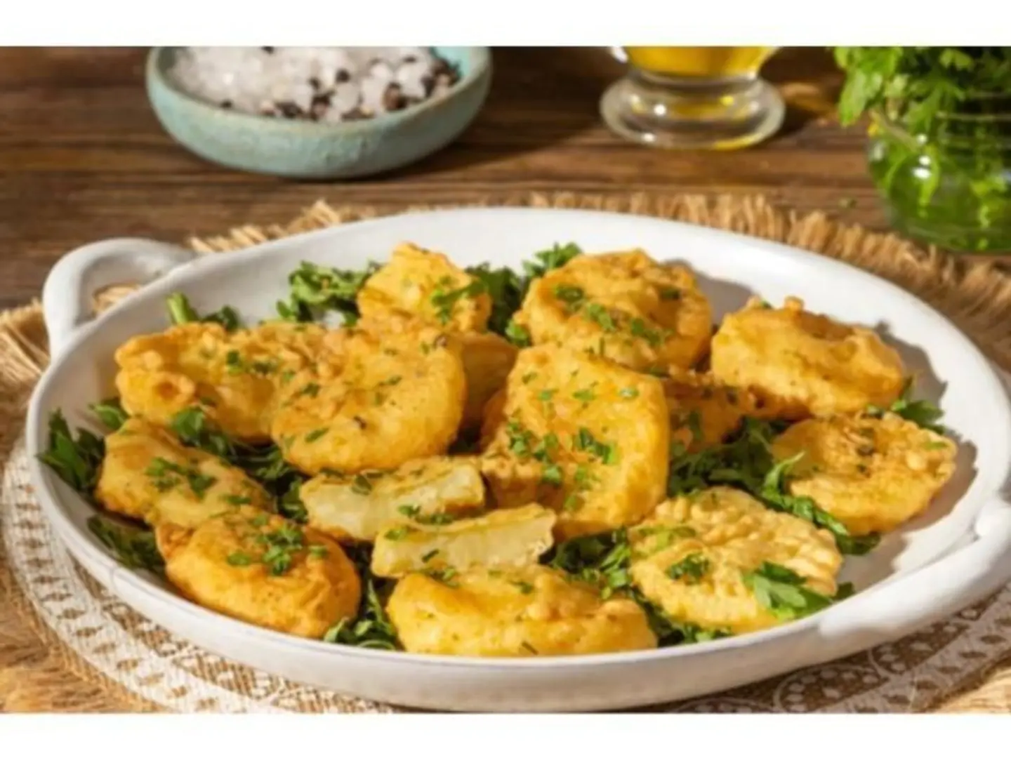 Paneer Chicken Potato Dish