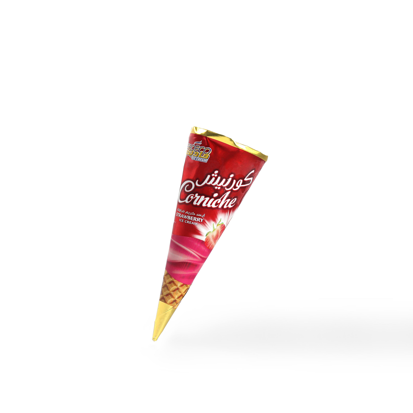 Strawberry Ice Cream Cone