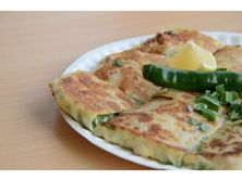 مطبق خضار مع جبنة سائلة
