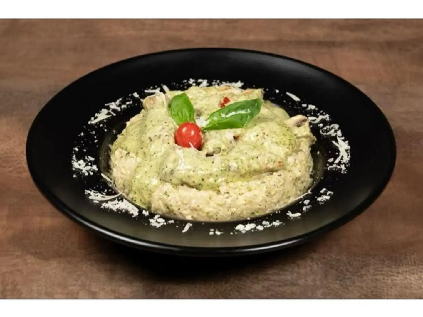 Pesto Chicken Risotto