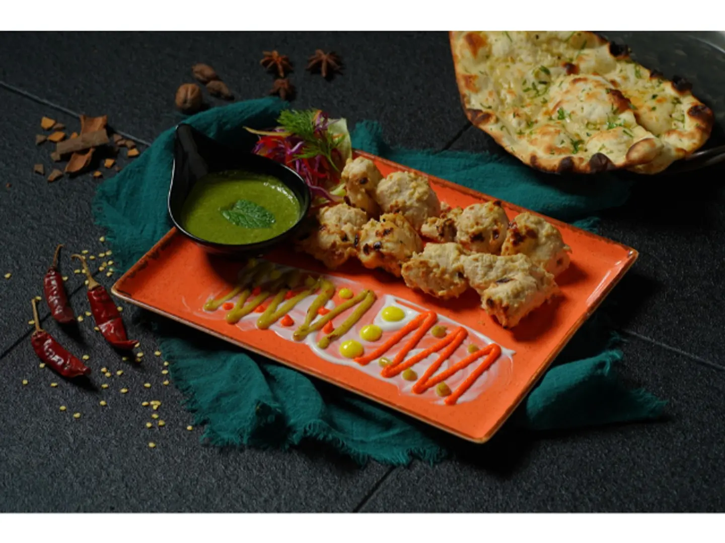 دجاج تيكا أفغاني