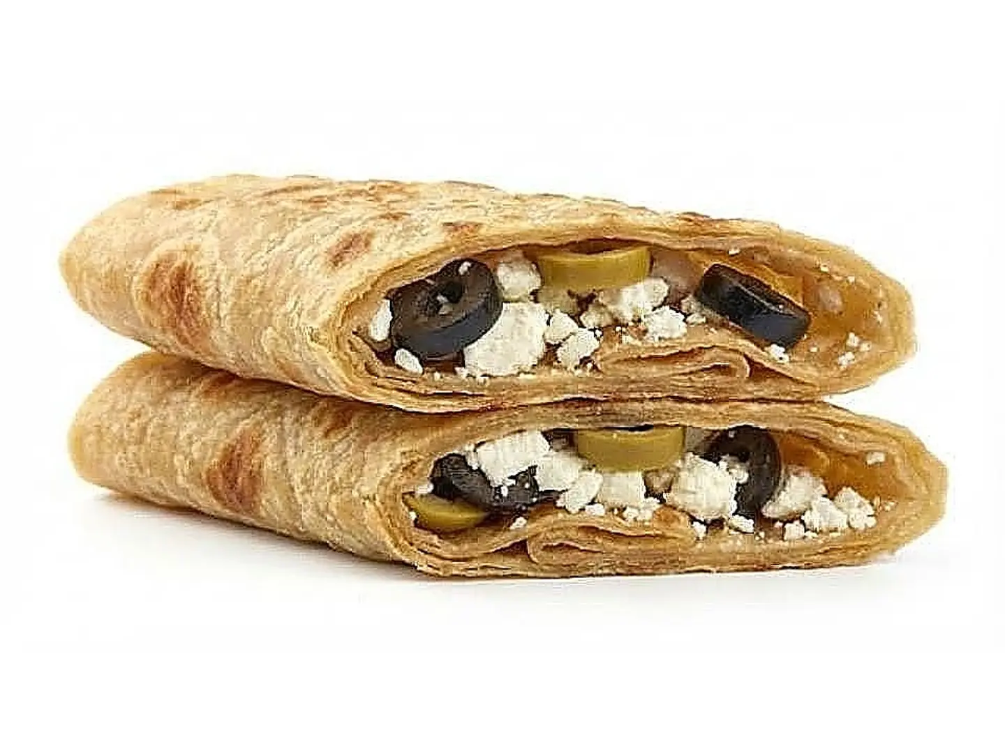 Feta Cheese Chapati With Olives