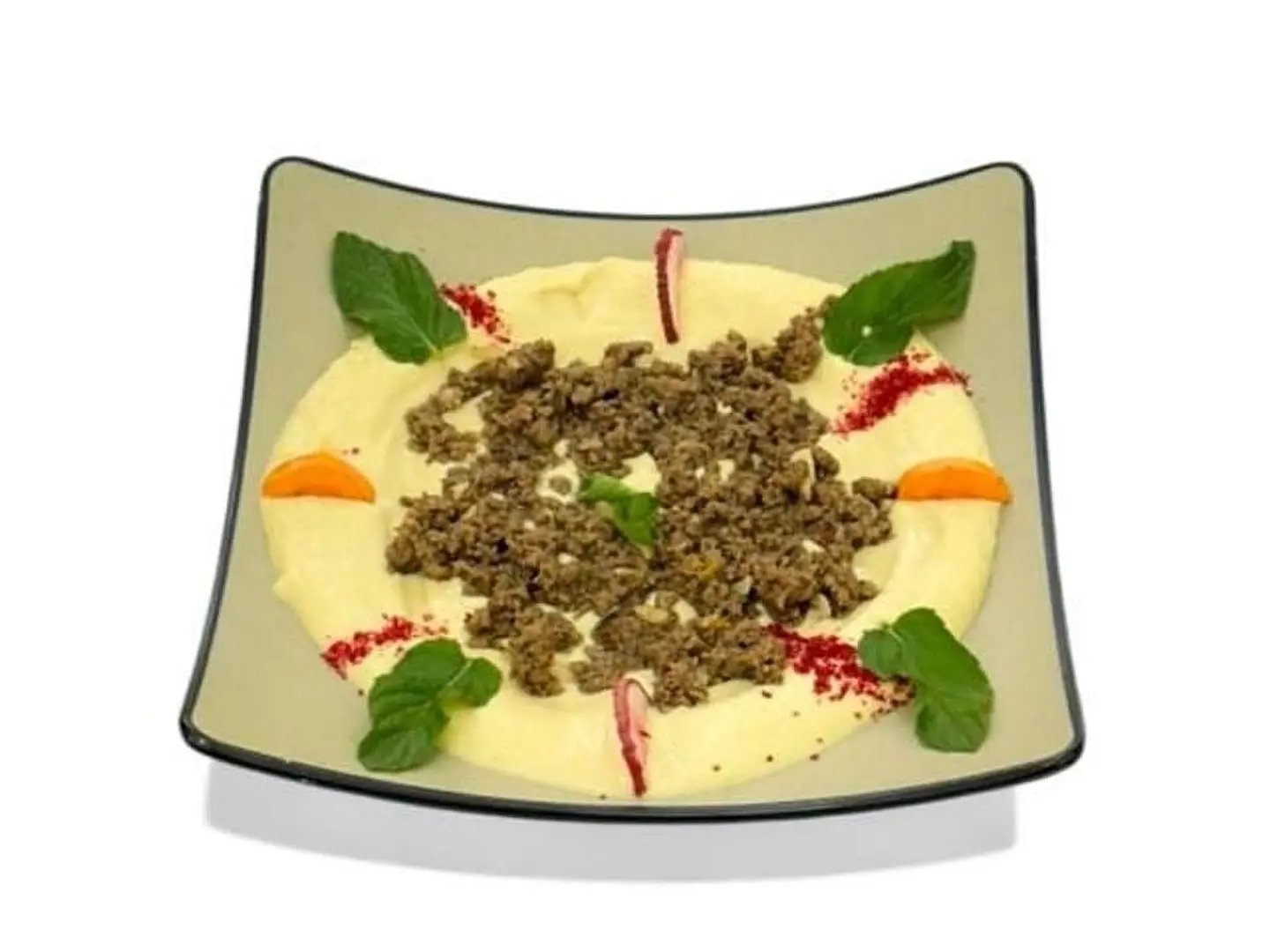 Hummus With Meat Plate