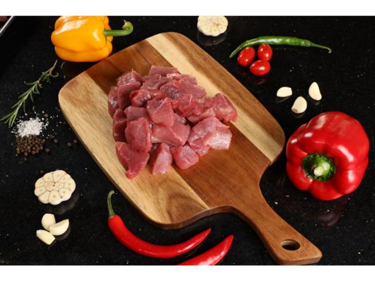 Boneless Cubes Beef 1kg