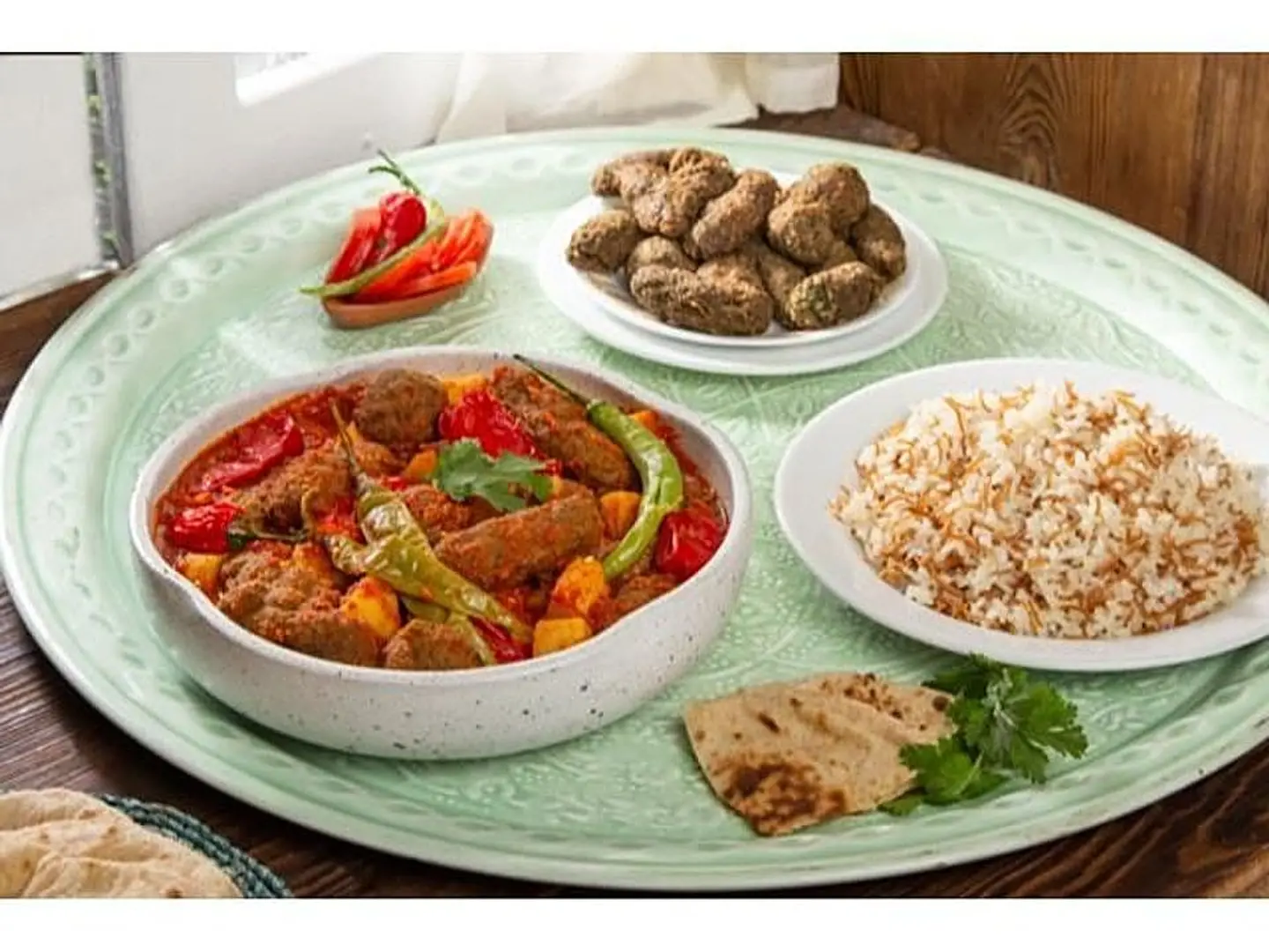Fresh Local Oven Baked Kofta Meal