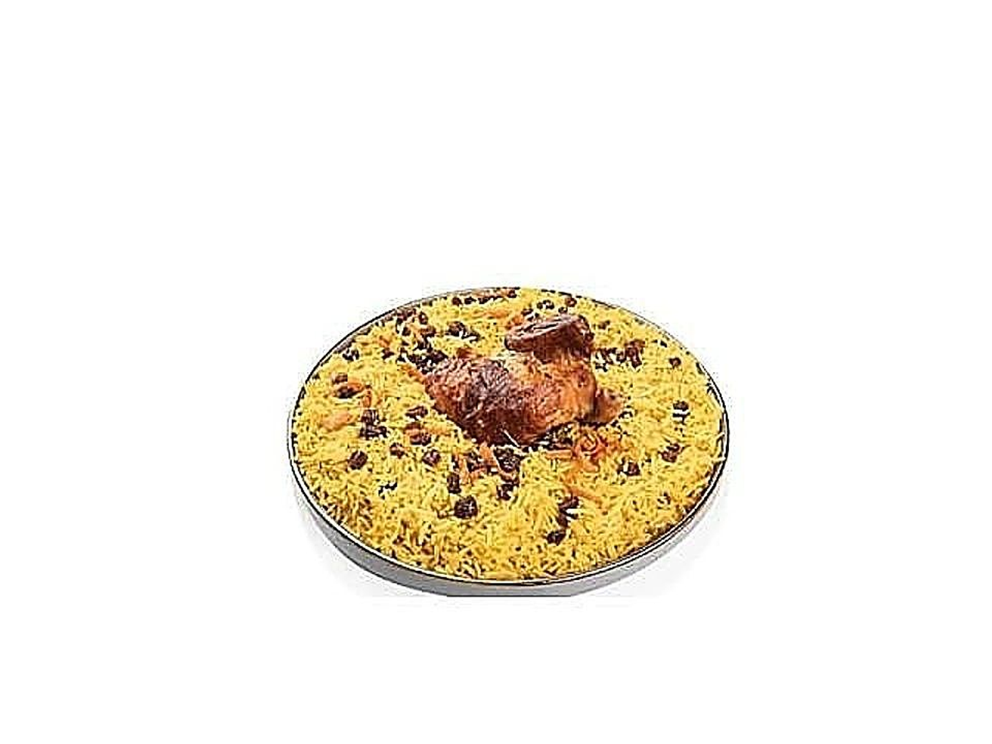 Quarter Grilled Chicken With Bukhari Rice