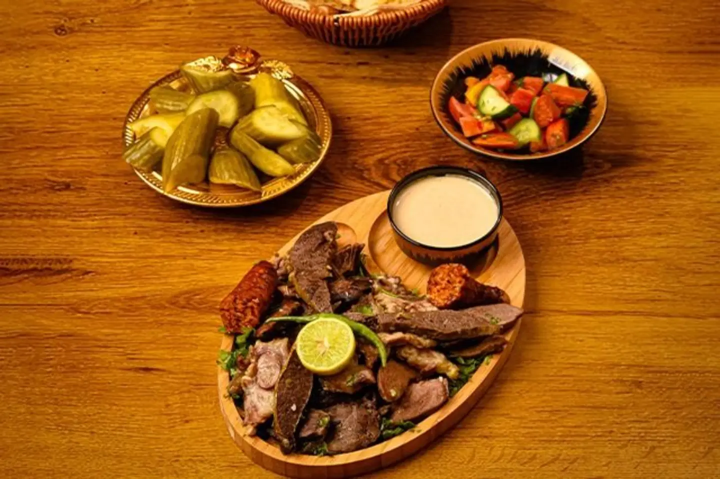 صحن سمين لارج