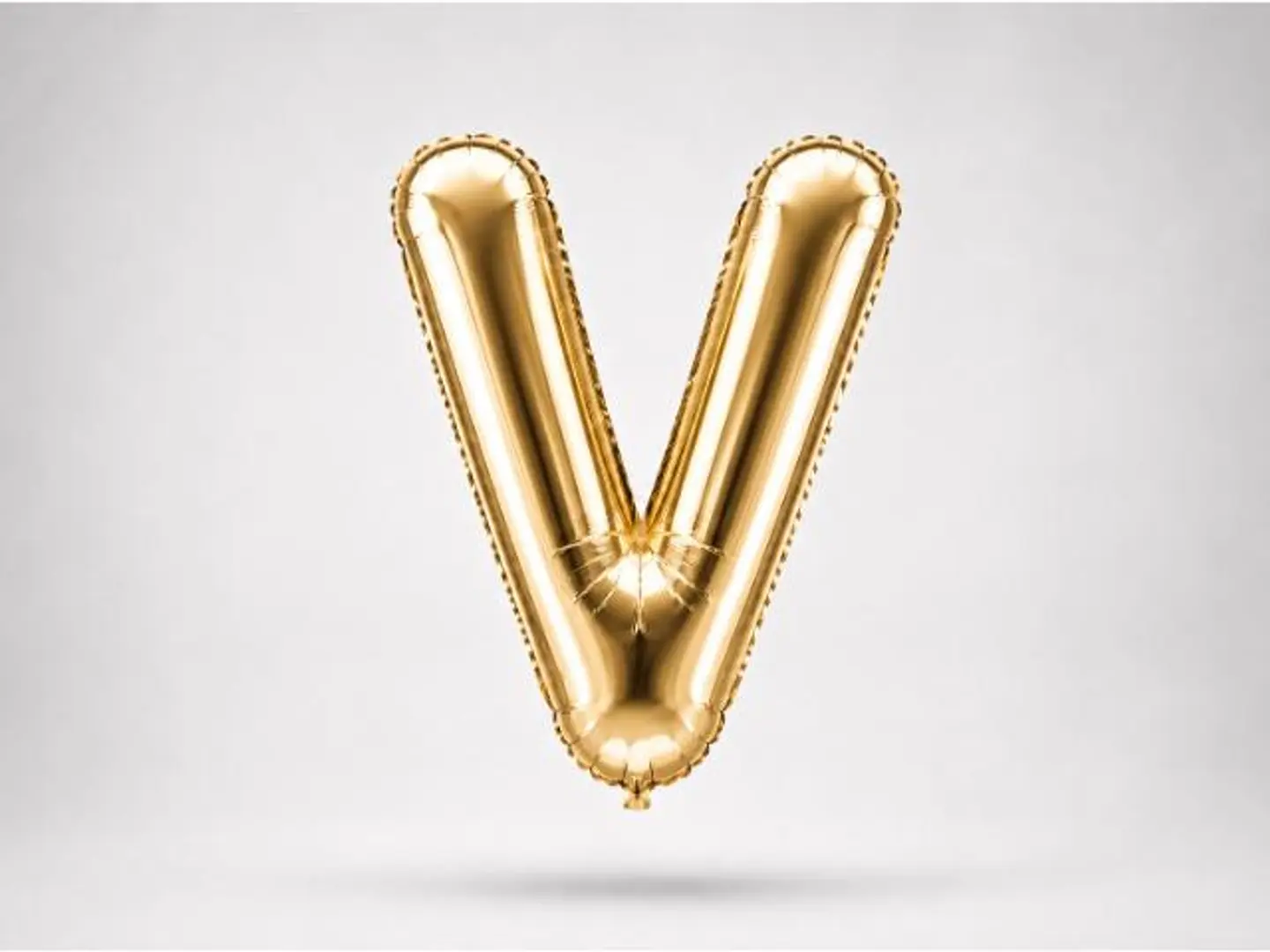 Balloon Letter V