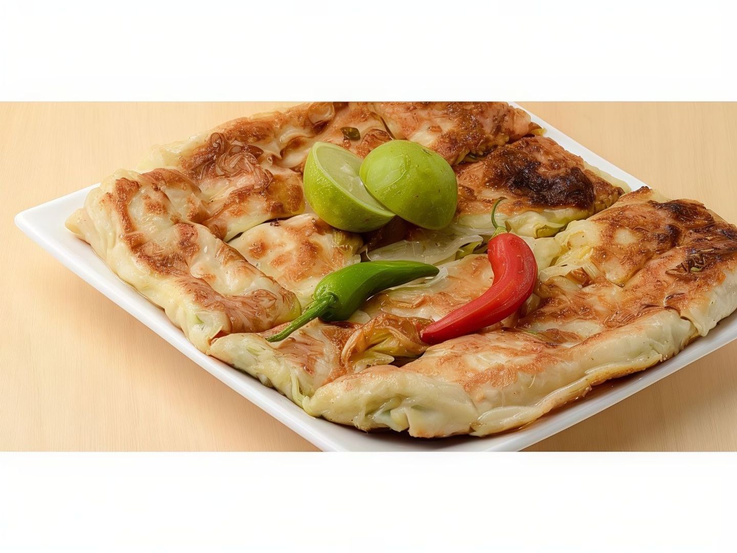 مطبق خضار بالدجاج