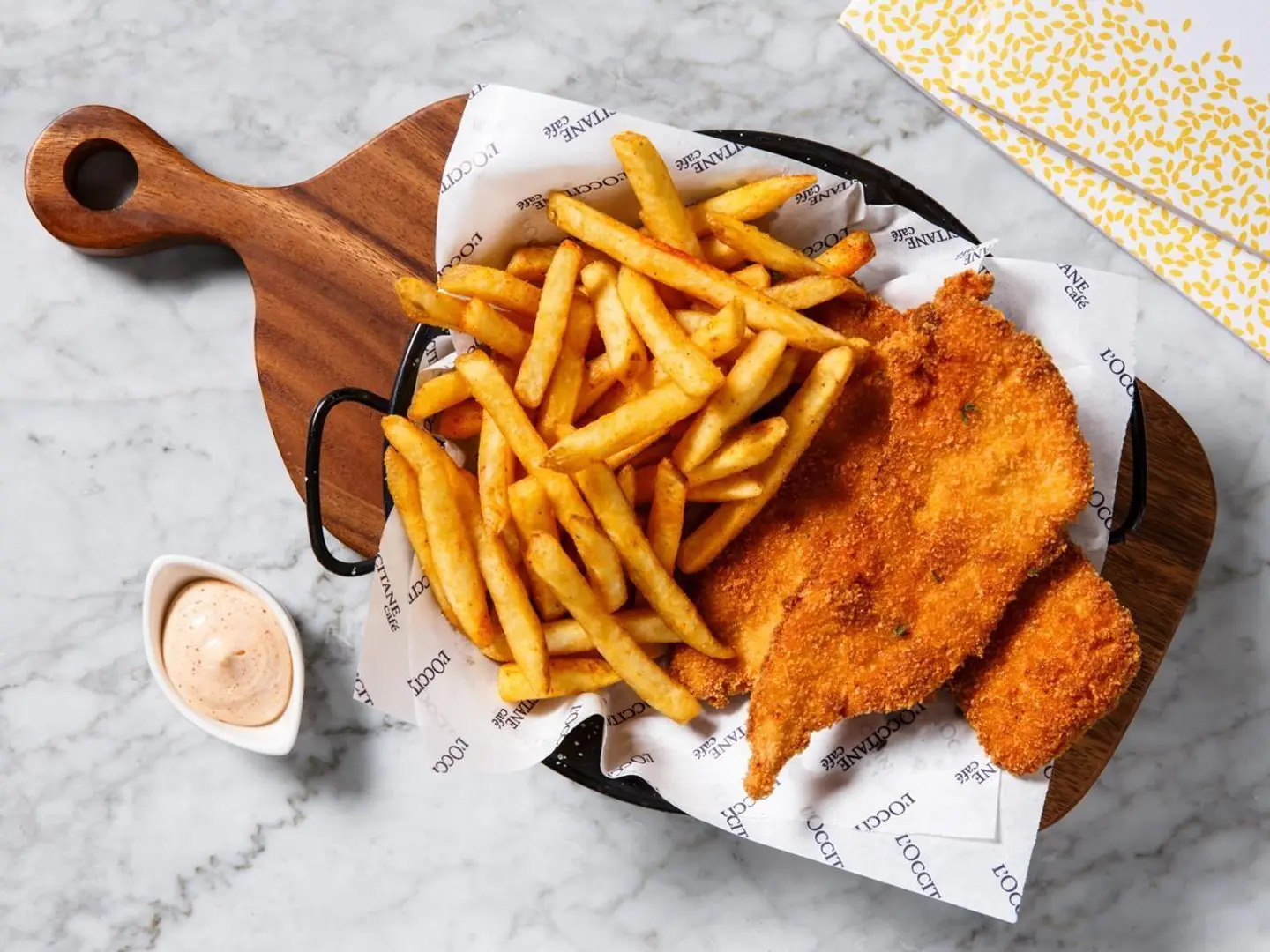 أصابع الدجاج المقرمشة